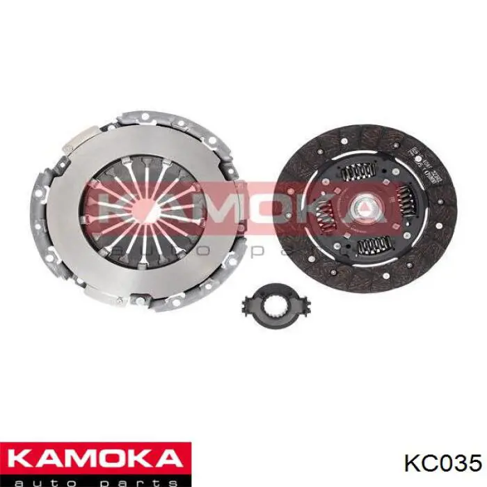 KC035 Kamoka комплект зчеплення (3 частини)