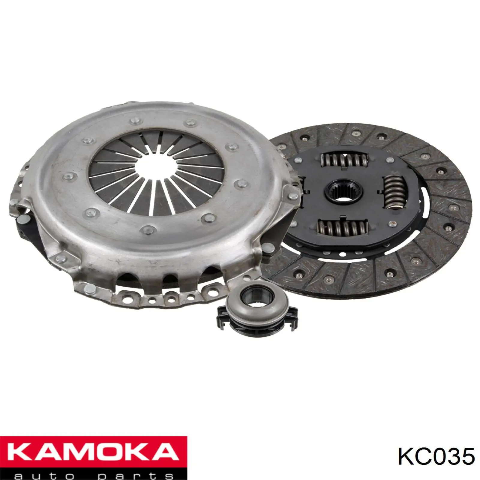 Купити KC035 Kamoka Комплект зчеплення (диск, корзина, підшипник)