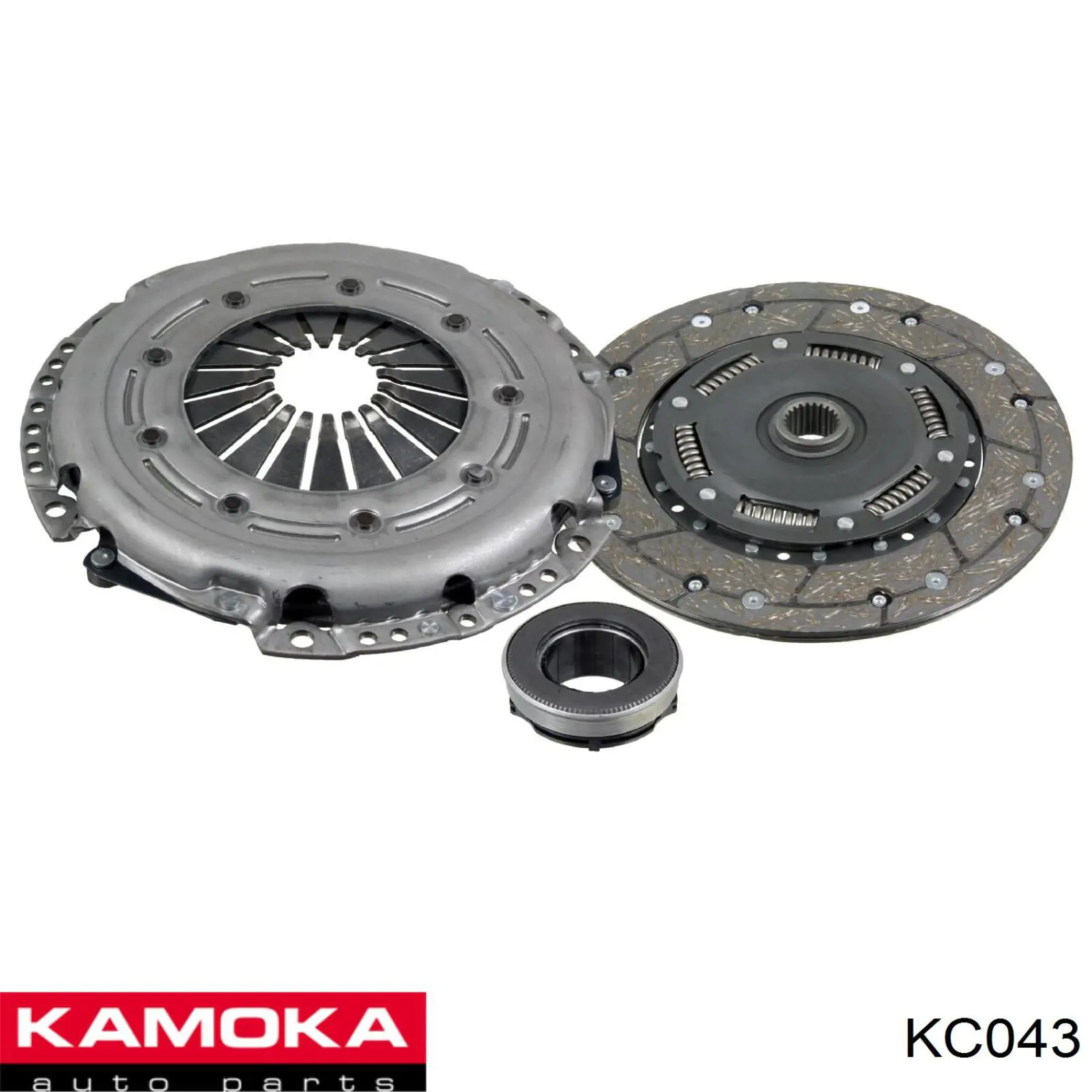 Купити KC043 Kamoka Комплект зчеплення (диск, корзина, підшипник)
