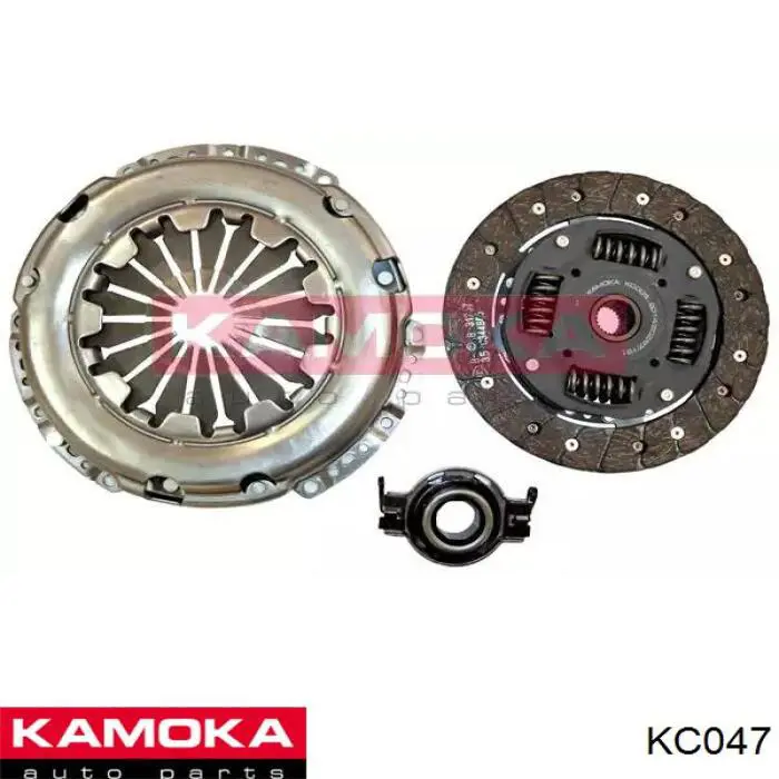 Купити KC047 Kamoka Комплект зчеплення (диск, корзина, підшипник)