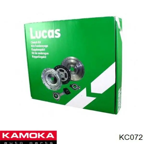 KC072 Kamoka комплект зчеплення (3 частини)