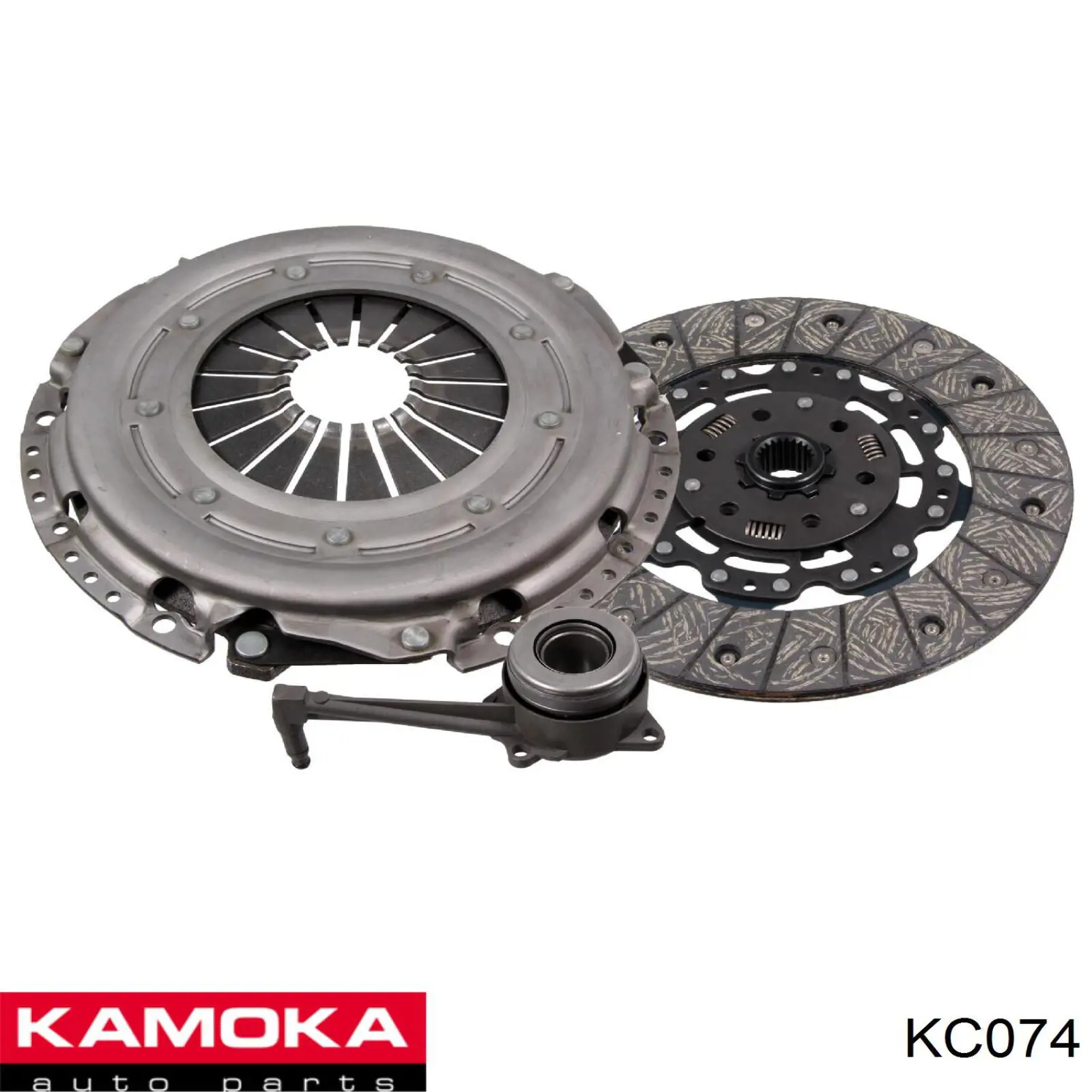 KC074 Kamoka комплект зчеплення (3 частини)