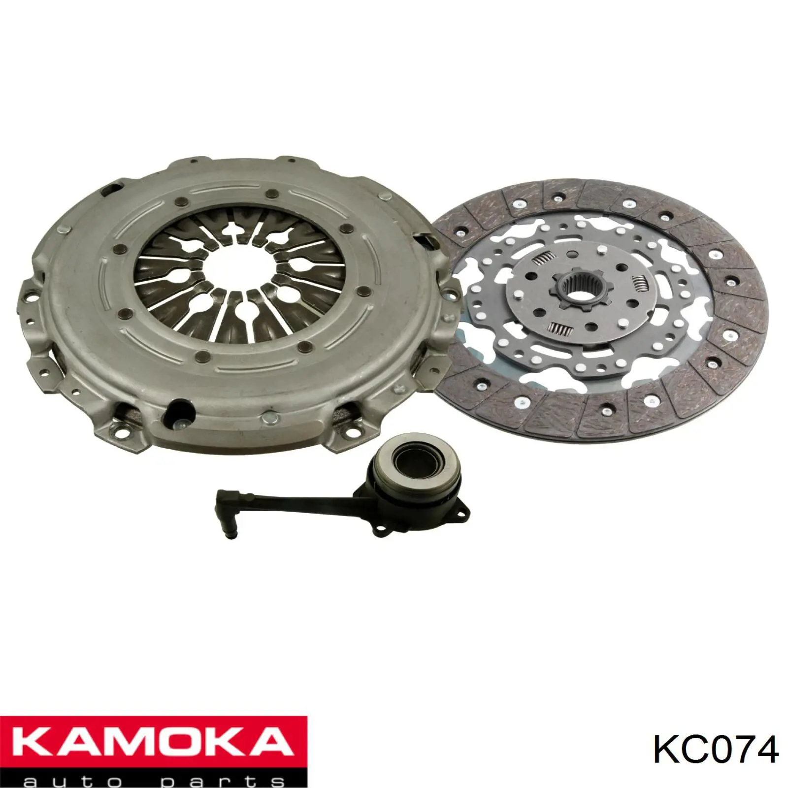 Купити KC074 Kamoka Комплект зчеплення (диск, корзина, підшипник)