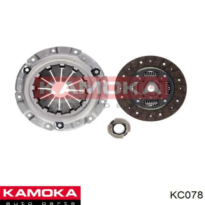 KC078 Kamoka комплект зчеплення (3 частини)