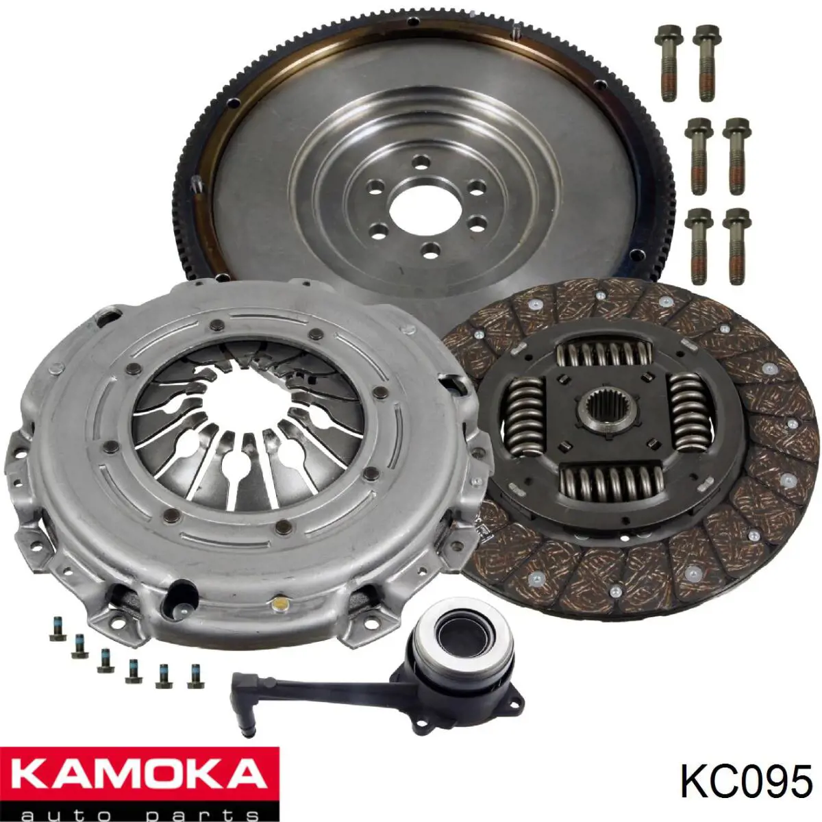 KC095 Kamoka комплект зчеплення (3 частини)