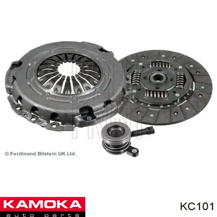 Купити KC101 Kamoka Комплект зчеплення (диск, корзина, підшипник)