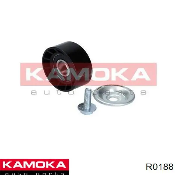 R0188 Kamoka ролик натягувача приводного ременя