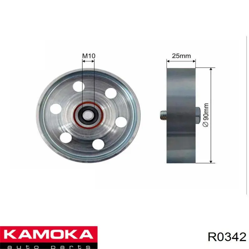 Купити R0342 Kamoka Натяжний ролик