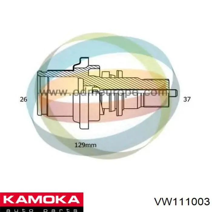 VW111003 Kamoka Промвал