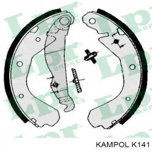 Колодки гальмові задні, барабанні K141 Kampol