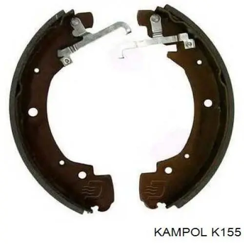 K155 Kampol колодки гальмові задні, барабанні