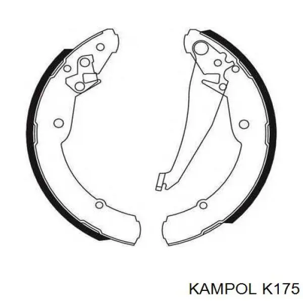 Колодки гальмові задні, барабанні Kampol K175 ціна, від 21.77 USD