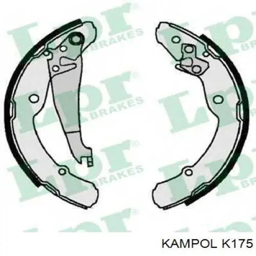 Колодки гальмові задні, барабанні K175 Kampol