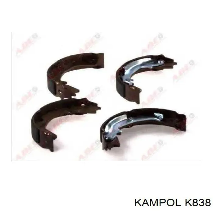 K838 Kampol Гальмівні колодки ручника