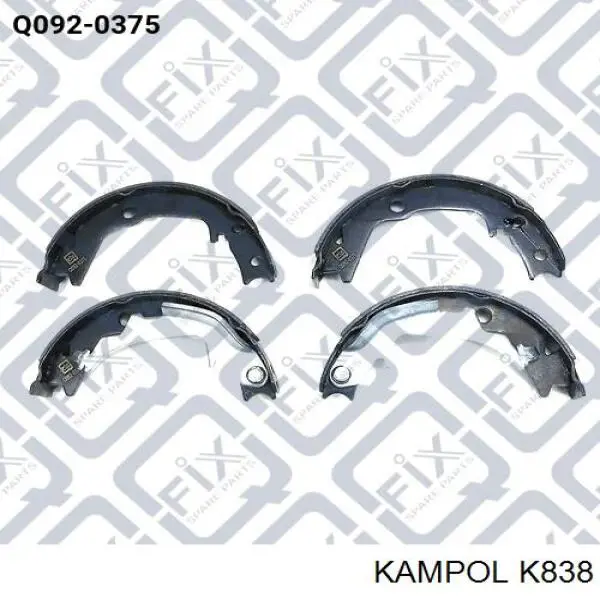 Колодки ручника / стоянкового гальма Kampol K838 ціна, від 21.50 USD