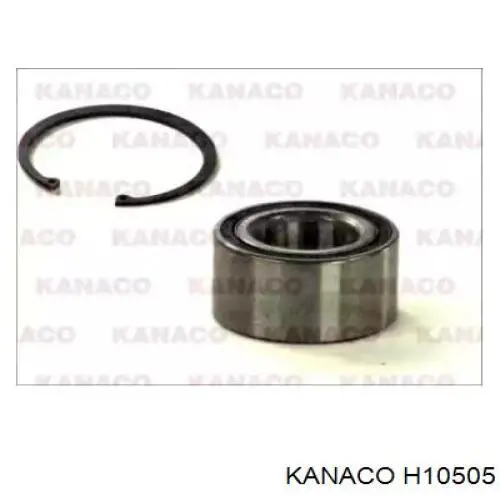 Комплект підшипник маточини передньої Kanaco H10505 ціна, від 13.82 USD