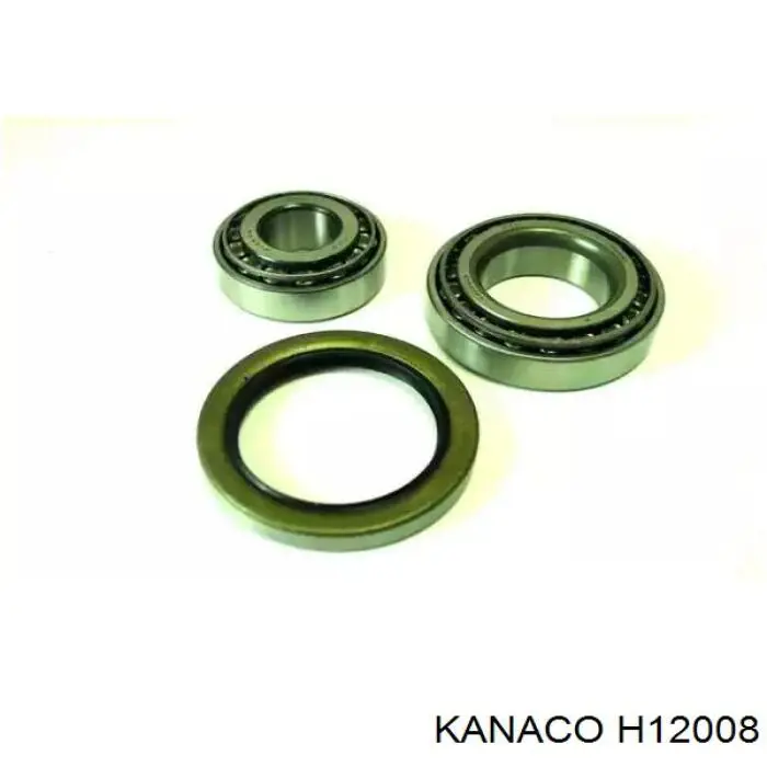 Комплект підшипник маточини передньої Kanaco H12008 ціна, від 22.01 USD