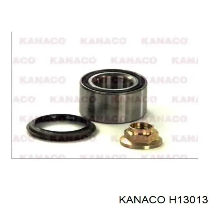 Комплект підшипник маточини передньої Kanaco H13013 ціна, від 20.46 USD