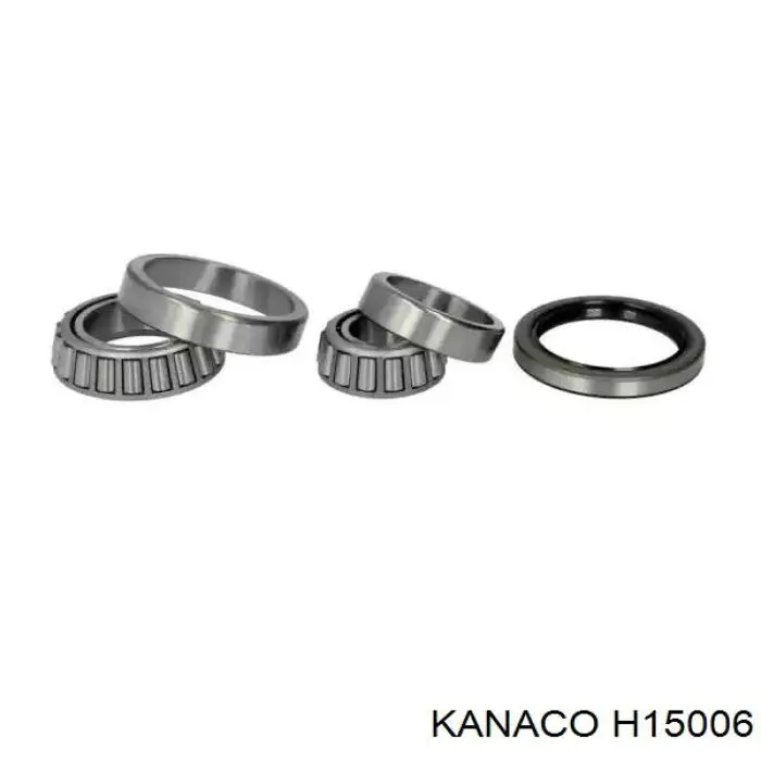 Комплект підшипник маточини передньої Kanaco H15006 ціна, від 13.54 USD