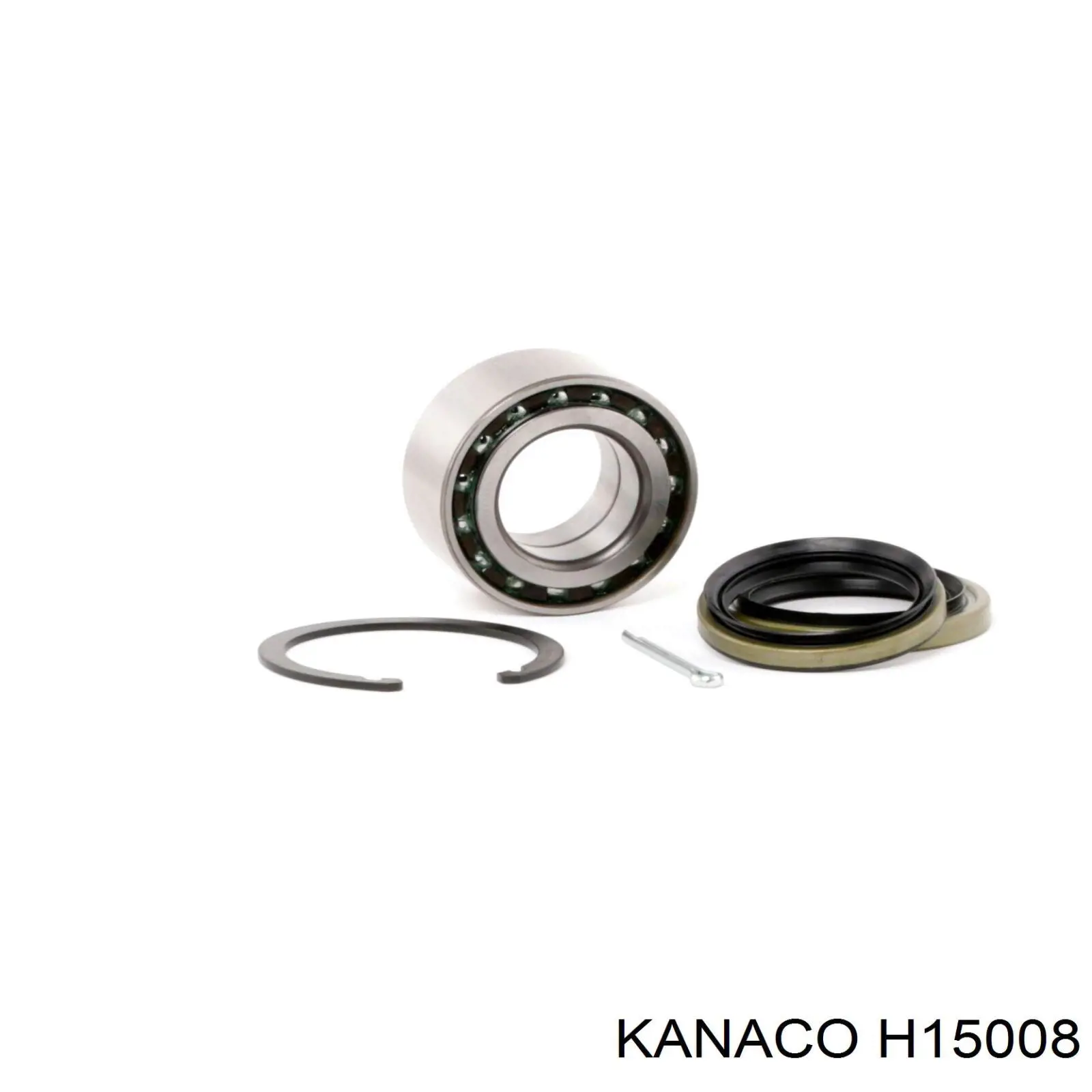 Комплект підшипник маточини передньої Kanaco H15008 ціна, від 18.18 USD