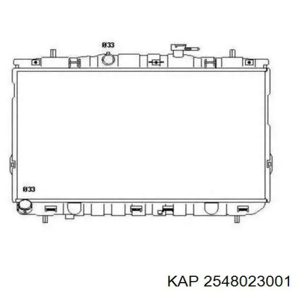 Шланг (патрубок) термостата DW0572TT Thermotec