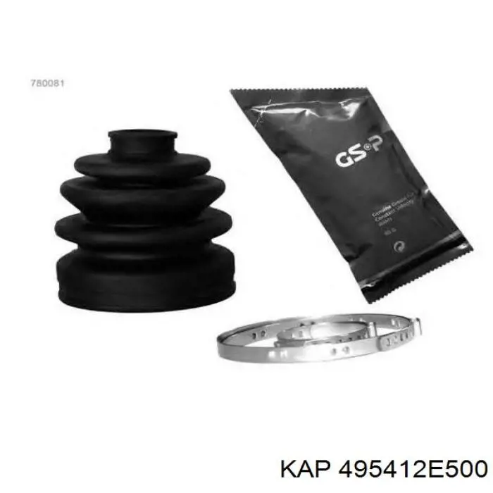 Купити 495412E500 KAP Пильник шарніра приводу