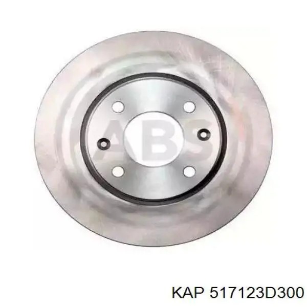 517123D300 KAP Гальмо дискове переднє