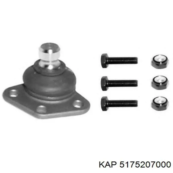 Болт кріплення маточини KAP 5175207000 ціна, від 1.46 USD