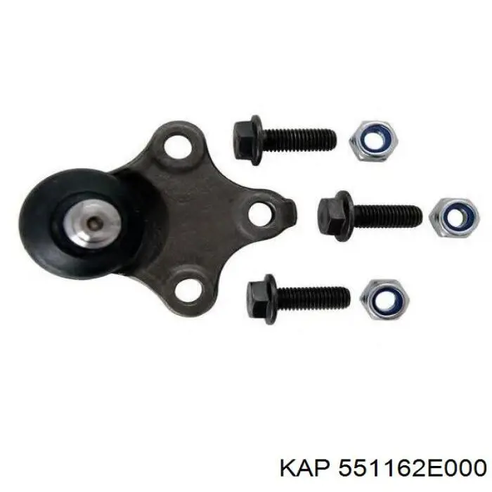 Сайлентблок заднього поздовжнього важеля KAP 551162E000 ціна, від 4.98 USD
