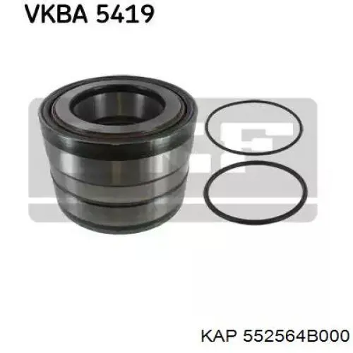 Сайлентблок ресори, задній 552564B000 KAP