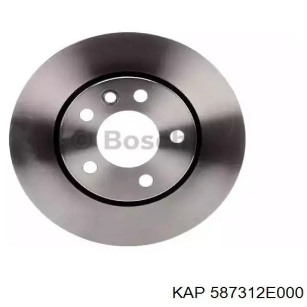 587312E000 KAP Шланг гальмівний передній, лівий