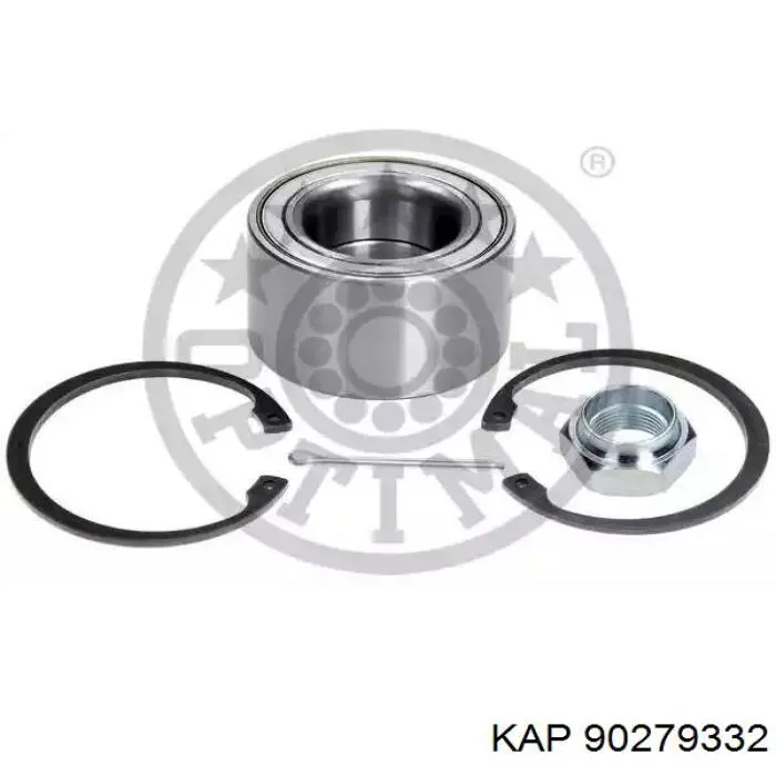 90279332 KAP Підшипник маточини передньої