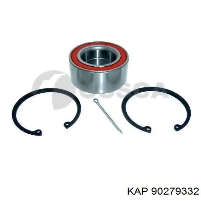 Комплект підшипник маточини передньої KAP 90279332 ціна, від 11.30 USD