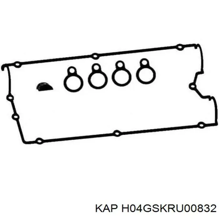 Прокладка клапанної кришки двигуна H04GSKRU00832 KAP