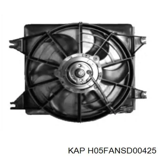 Дифузор (кожух) радіатора охолодження KAP H05FANSD00425 ціна, від 28.76 USD