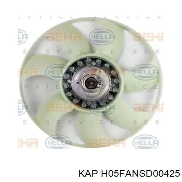 Купити H05FANSD00425 KAP Дифузор вентилятора