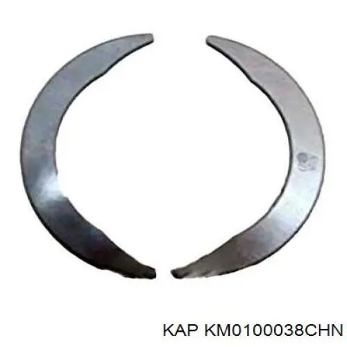 KM0100505CHN KAP вкладиші колінвала, корінні, комплект, стандарт (std)