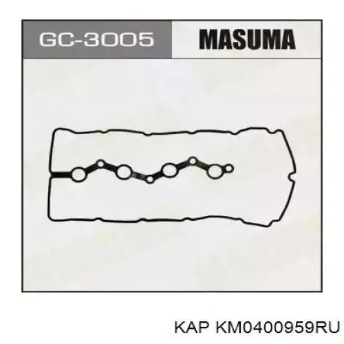 KM0400959RU KAP Прокладка кришки клапанної 