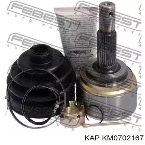 KM0702167 KAP Пильник ШРУСа зовнішній, передній піввісі