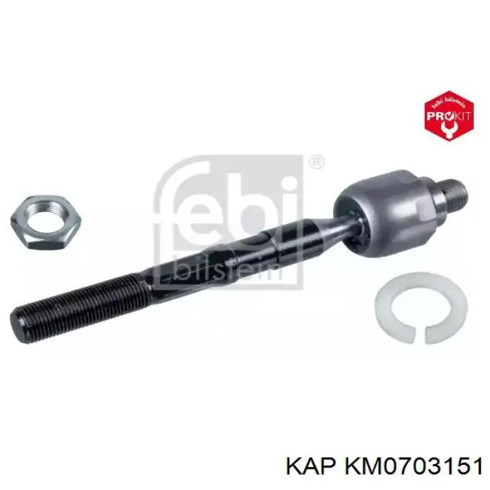 Тяга рульова поперечна KAP KM0703151 ціна, від 10.74 USD
