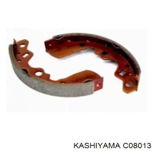C08013 Kashiyama колодки гальмові задні, барабанні