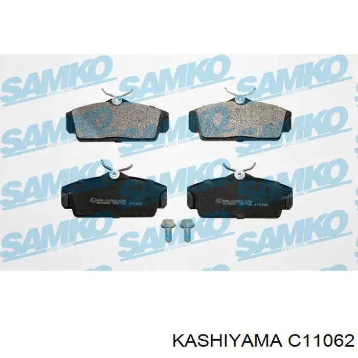 Гальмівні колодки Kashiyama C11062 ціна, від 18.95 USD