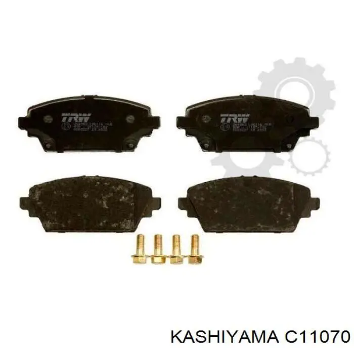 C11070 Kashiyama Передні гальмівні колодки