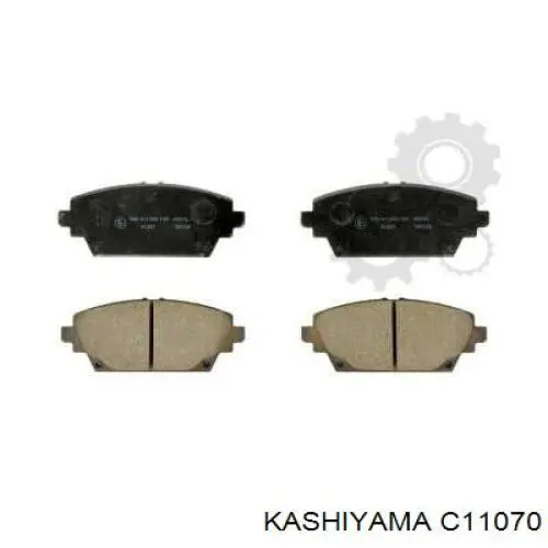 Купити C11070 Kashiyama Колодки гальмівні передні, дискові
