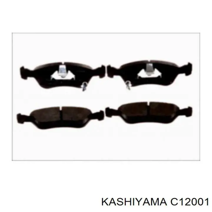 Гальмівні колодки Kashiyama C12001 ціна, від 16.97 USD