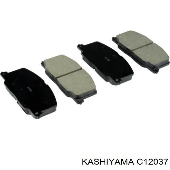 Передні тормозні колодки C12037 Kashiyama