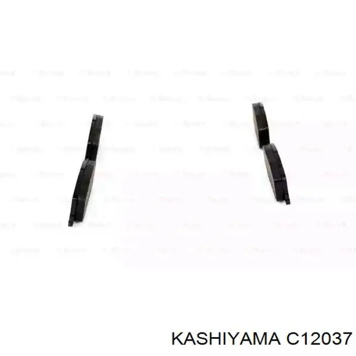 Купити C12037 Kashiyama Колодки гальмівні передні, дискові
