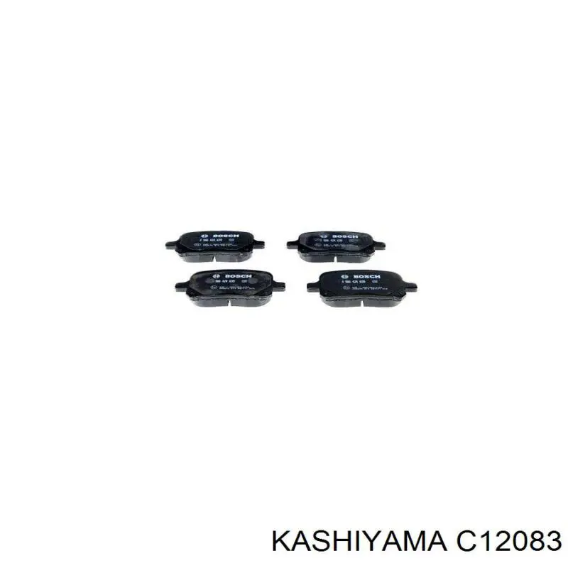 C12083 Kashiyama колодки гальмівні передні, дискові