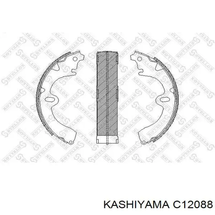 Гальмівні колодки Kashiyama C12088 ціна, від 25.75 USD