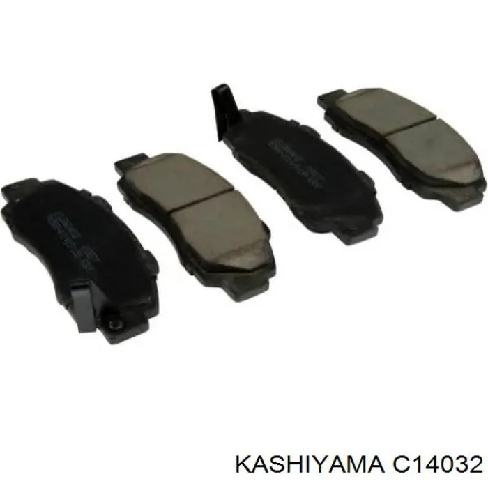 Гальмівні колодки Kashiyama C14032 ціна, від 19.32 USD